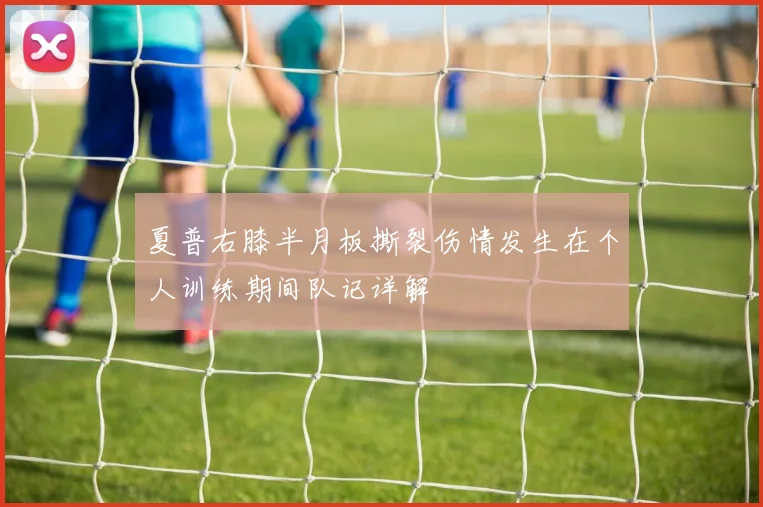 夏普右膝半月板撕裂伤情发生在个人训练期间队记详解